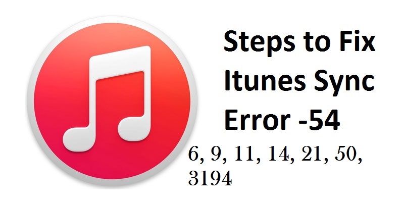 How To Fix Apple Itunes Sync Error