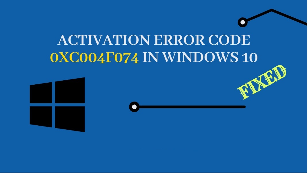 microsoft office activation wizard error code 0xc004f074