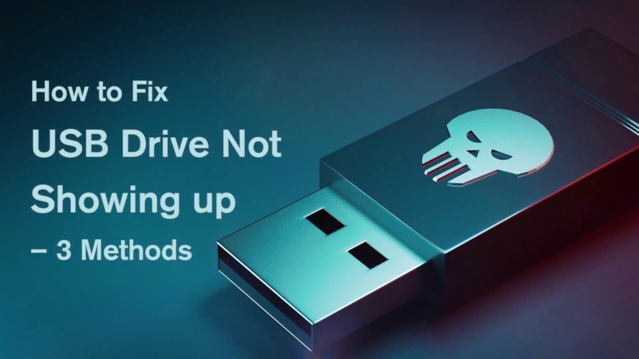 3 Ways to Fix - USB Files Not Showing but Space Used