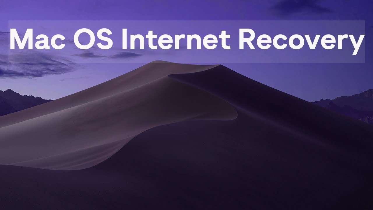 mac internet recovery slow